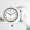 Clock Black Wall Clock Silent Non Ticking Quality Quartz - 10 Inch Round Easy to Read for Home Office & School Decor Clock